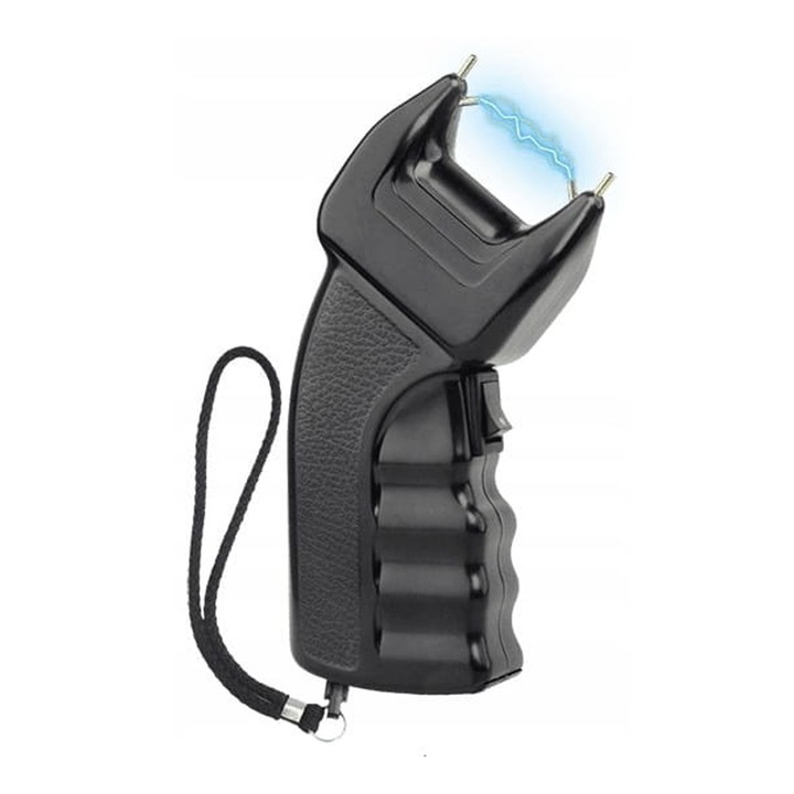 Електрошоков пистолет за самозащита, Defence Power, пластмаса, 2000 KW, черен