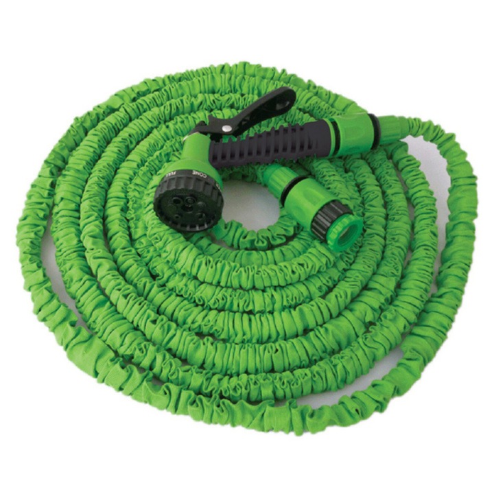 Разтегателен маркуч Jocca, 7,5 м, зелен