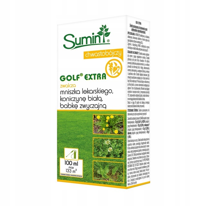 Golf Extra Pentru Buruieni Dicotiledonate In Iarba, Sumin, 100Ml