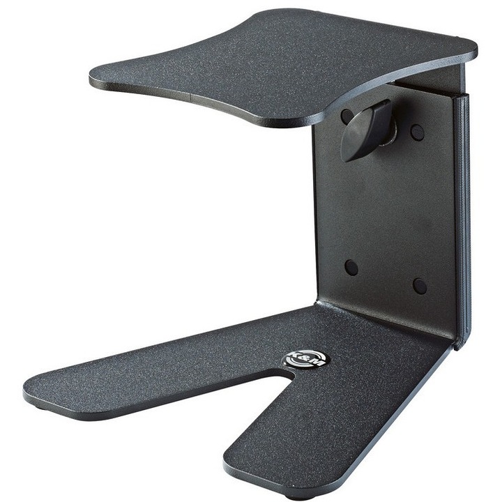 Suport monitor pentru masa, Konig & Meyer, Capacitate 15 kg, Otel, Negru