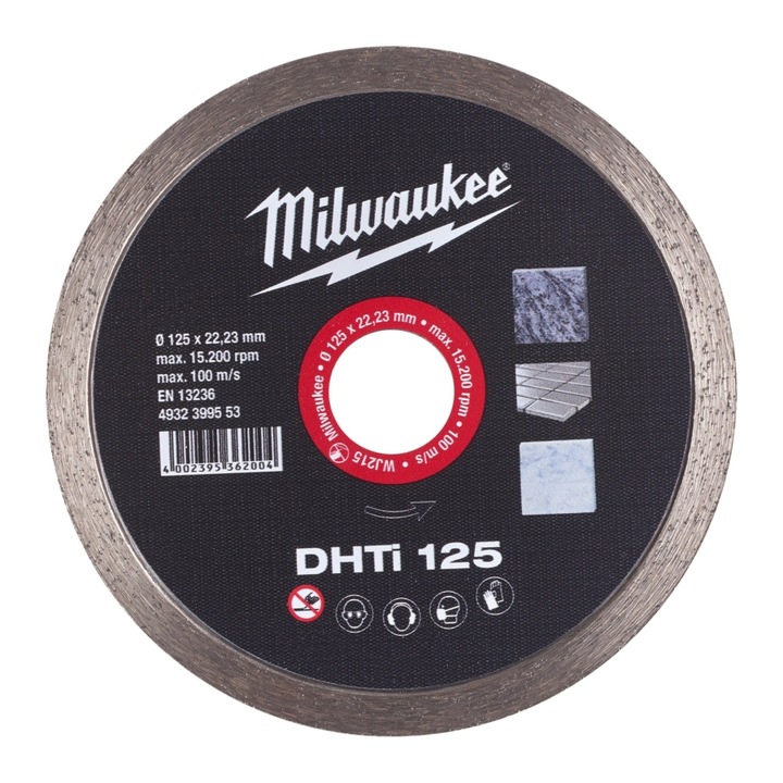Milwaukee DHTI 125 gyémánt vágótárcsa 125x2,1/8,0x22,2 mm