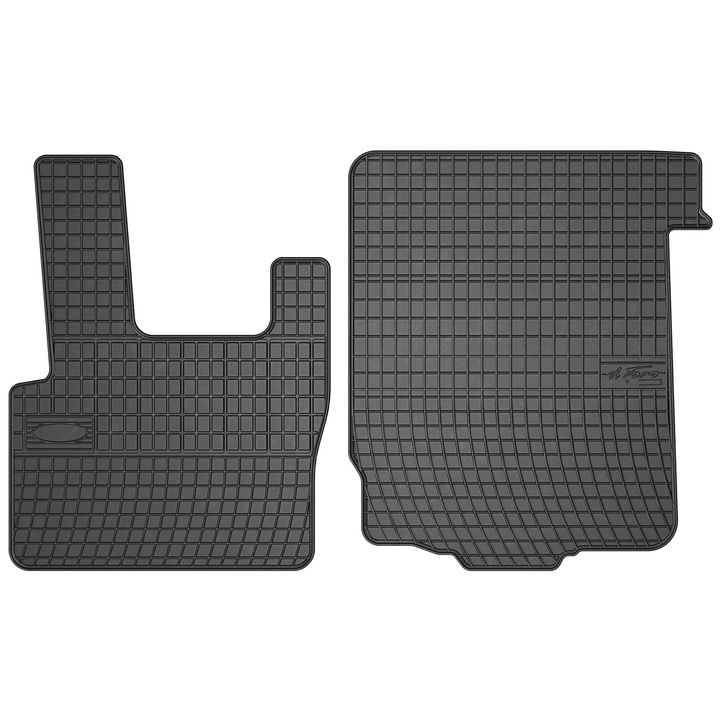Set 2 Covorase auto Frogum ElToro din Cauciuc pentru DAF XF XF95 1997-2006 Negru