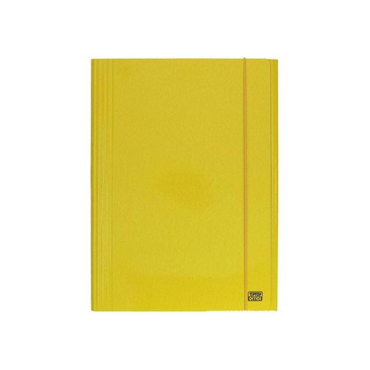 Spirit 4033193 Spirit: Sárga színű gumis mappa A/4-es méretben