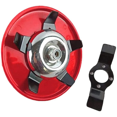 Disc motocoasa 5 lame, protectie, pentru sapat, plivit, tuns iarba, 25mm