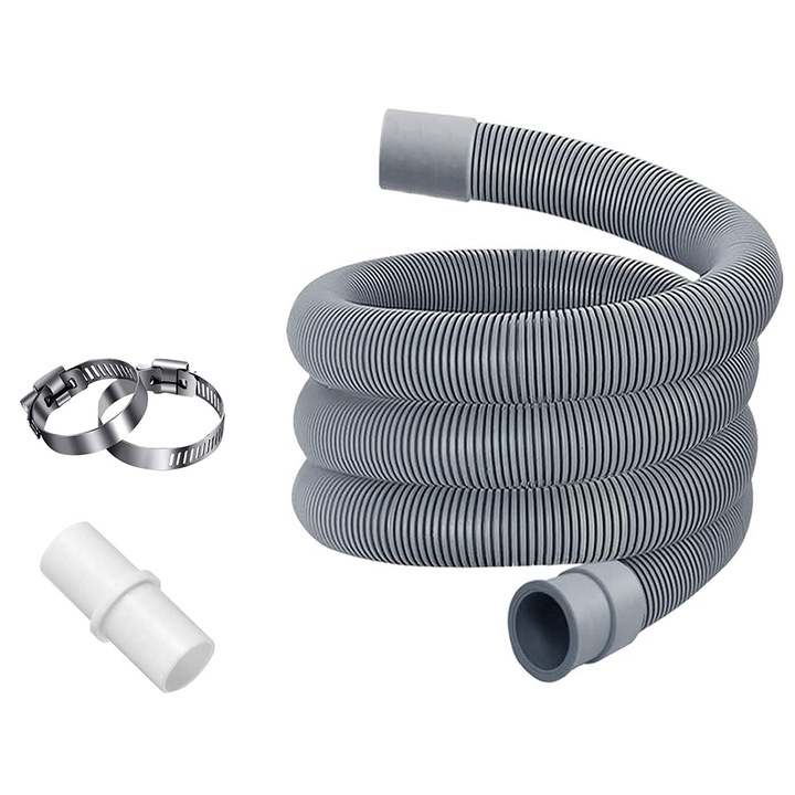 Univerzális leeresztő tömlő, Sunmostar, polipropilén, szürke