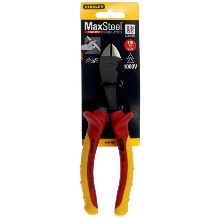 Stanley Fatmax oldalcsípőfogó szigetelt 180 mm