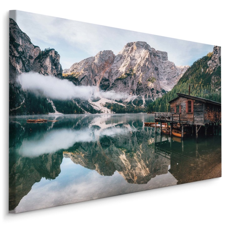 Канава за стена Планински пейзаж 120x80см за всекидневна, Декорация на стени