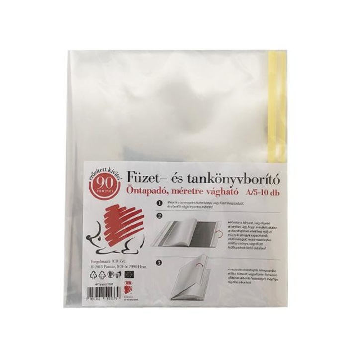 ICO 1551379 ICO: SÜNI prémium füzet- és tankönyvborító A/5-ös 10db-os