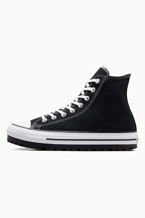 Converse, Tenisi high-top unisex Chuck Taylor All Star City Trek, Negru