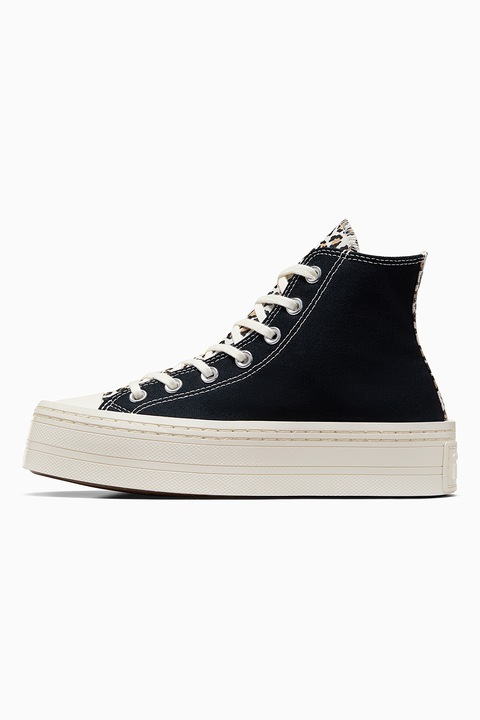 Converse, Tenisi flatform Chuck Taylor All Star Modern Lift, Negru, 39.5