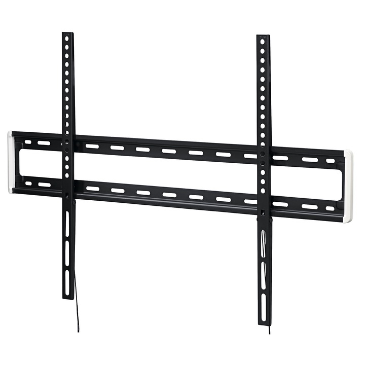 Стенна стойка за TV Hama 118624, фиксирана, 47"-90", 75 кг, Черна
