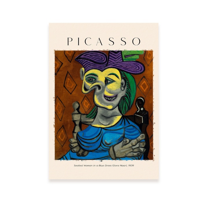 Tablou cu rama Picasso, Nacnic, A4