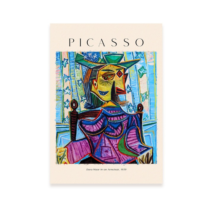 Tablou fara cadru, Nacnic, Print digital, Multicolor