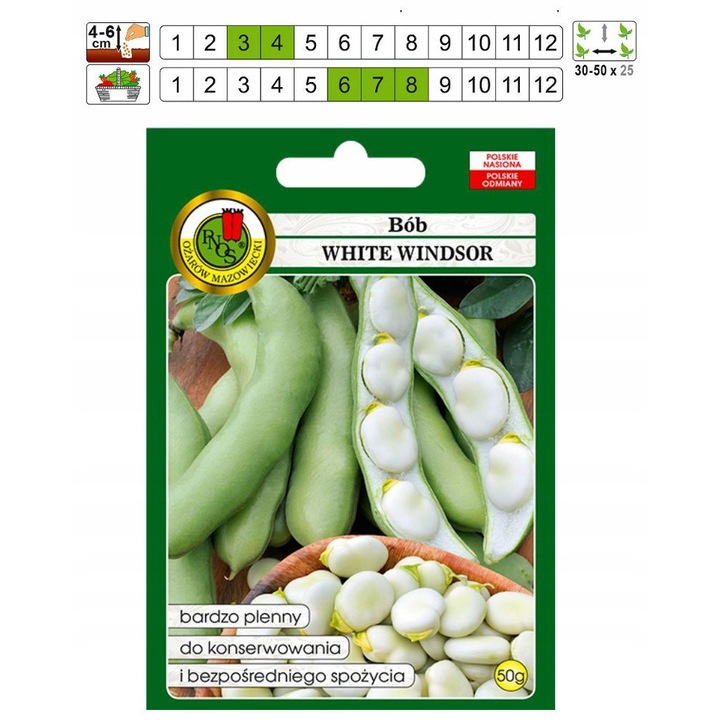 Seminte De Fasole Verde, Pnos, Varietate Semitimpurie, Foarte Productiva, Plantele Ating O Inaltime De 120 cm, Pe Planta 6 10 Pastai Late Cu 3 4 Seminte Mari, Plate De Culoare Verde Albicioasa, Prefera Locuri Insorite, 50 g, Multicolor