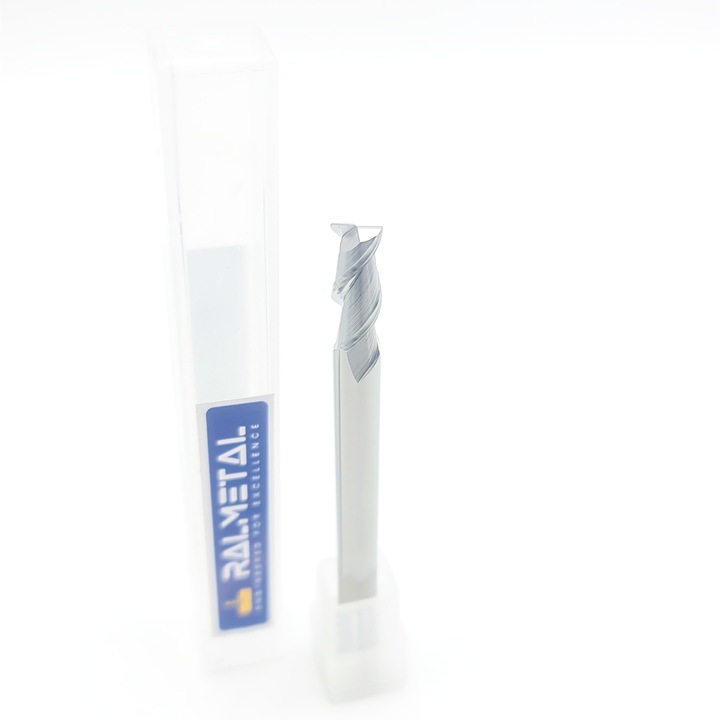 Cutter pentru aluminiu, Ralmetal, 2 lame 5 x 13 x 75 - 45 HRC