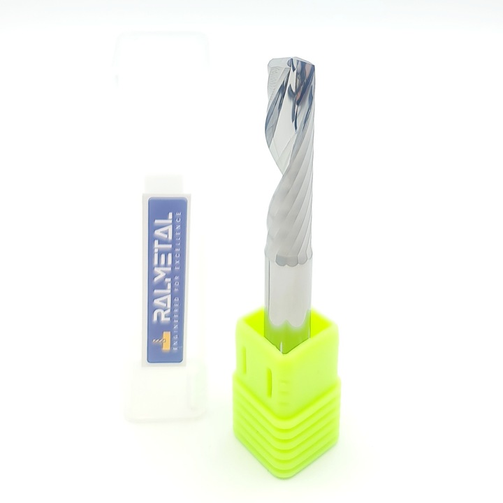 Freza, Ralmetal, Carbura, 10 x 32 x 70 mm, Verde/Argintiu