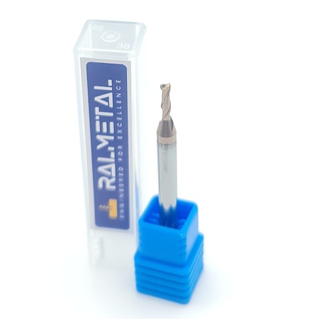 SCH2XFN Freza Din Carbura Solida Z-2 Cu Eliminarea Aschiei In Jos Coada Cilindrica 8 Mm Dim 8 Sch2xfn410r - Foto 3