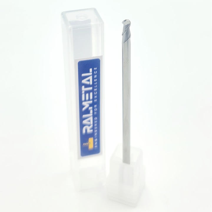 Freza cu bile VHM, Carbura tungsten, R1,5 x 6 x 3D x 75