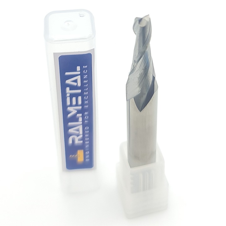Freza din carbura solida, Ralmetal, D4 x 4° x D8 mm