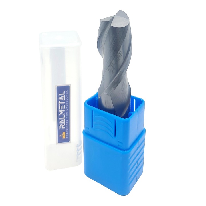 Burghiu din carbura solida, Ralmetal, 20 x 70 x 150 2F 2 caneluri, 45 HRC