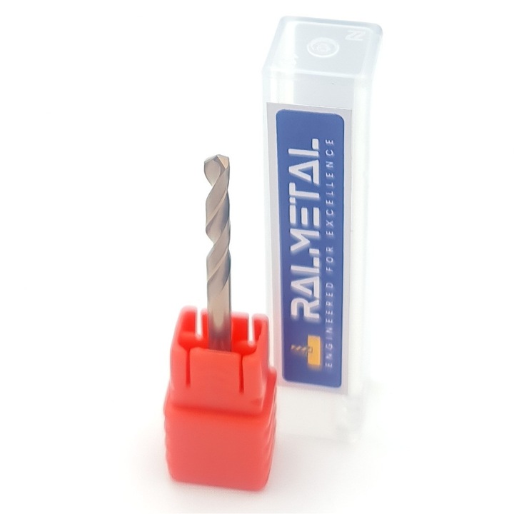 Burghiu din carbura VHM 2, 5 x 15 x 38 mm TiSiN 55 HRC