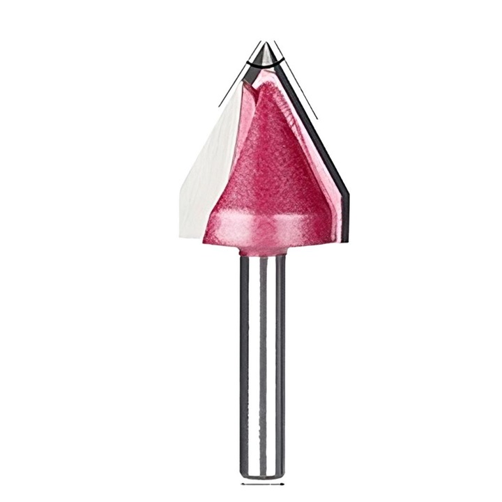 Dispozitiv de taiar, Ralmetal, TCT 3D V 60 ° 6 x 22 mm