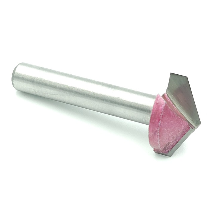 Freza Ralmetal 3D, 120 grade, 16x6mm, pentru lemn/MDF/PVC, 2 pene