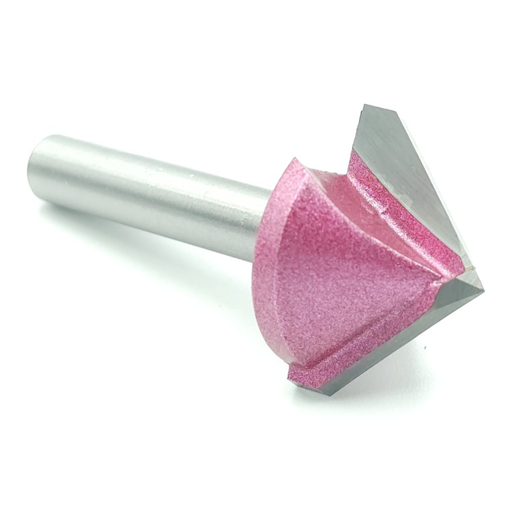 Фреза Ralmetal 3D V 90 2 клина 22x6mm за дърво и пластмаса