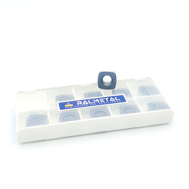 Set 10 insertii de frezare Ralmetal SDMW1204-R20, tungsten, pentru metal/otel/fonta