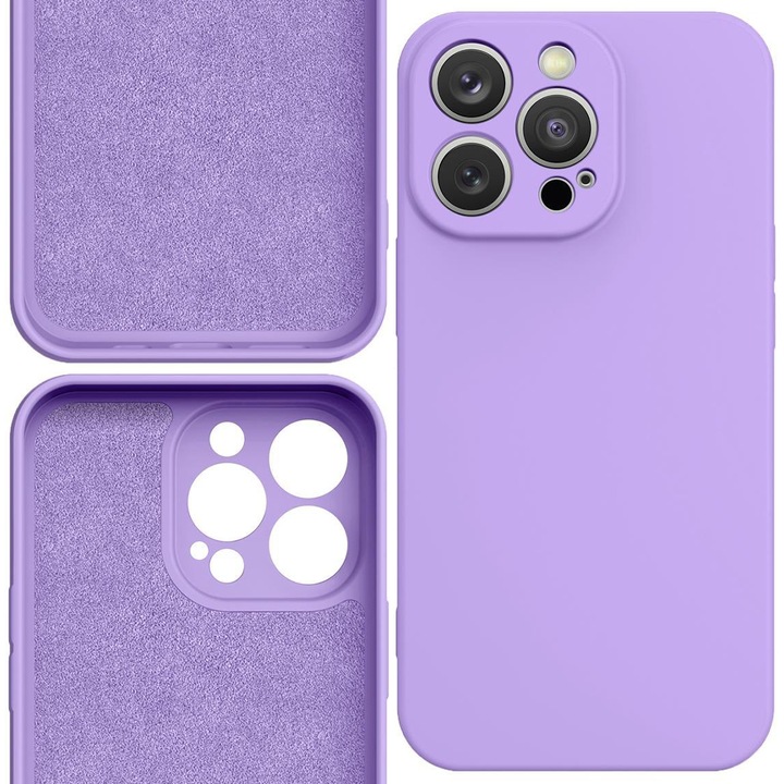 Husa telefon Hurtel, silicon, Violet, pentru iPhone 14 Plus