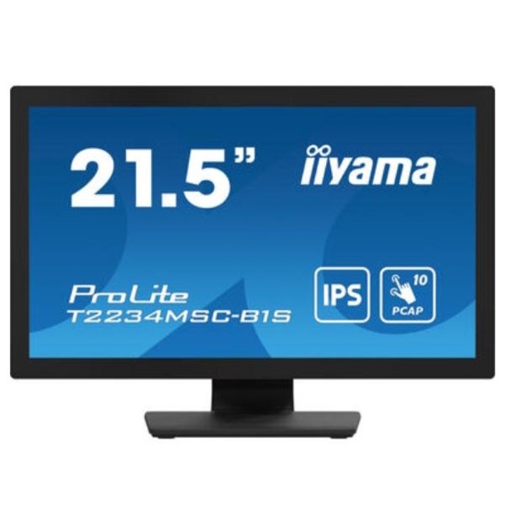 Monitor Iiyama ProLite T2234MSC-B1S LED 21.5inch FullHD IPS VGA HDMI DisplayPort Negru