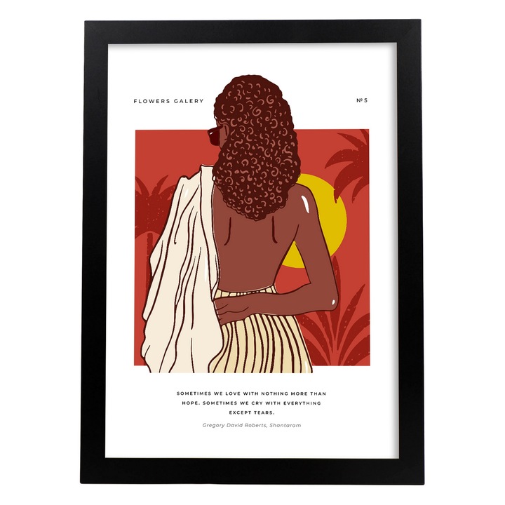 Tablou cu dama, Nacnic, A3, Multicolor