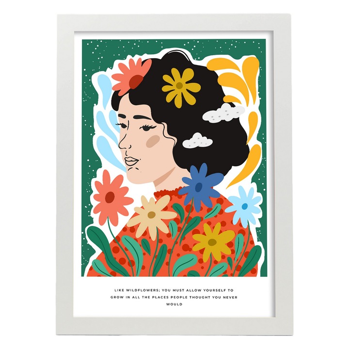 Tablou cu dama, Nacnic, A3, Multicolor