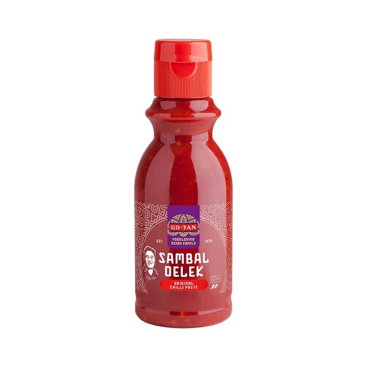 Pasta de chilli Sambal Oelek 234gr Go-Tan