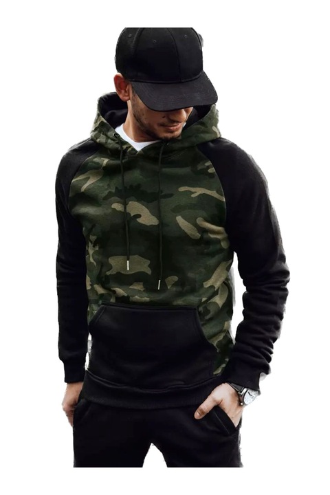 Мъжки суичър Dstreet Omuzi зелен