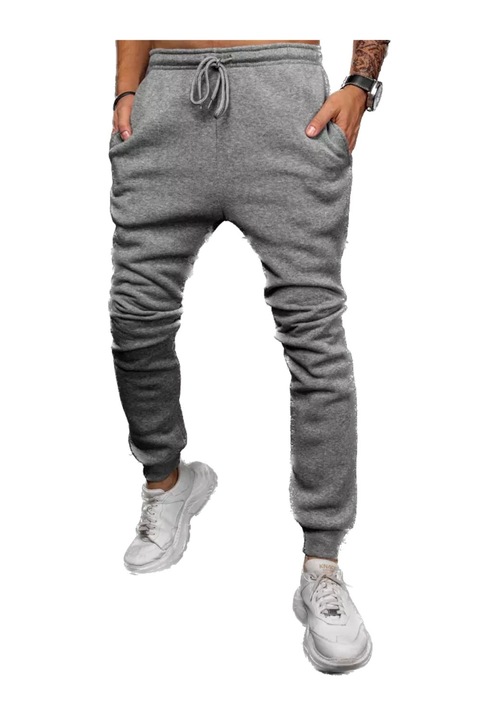 Dstreet Férfi jogger nadrág Ama világos szürke