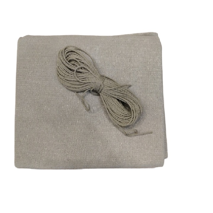 Paravan de balcon/gard, 100x500cm, antracit, impermeabil, rezistent UV, poliester