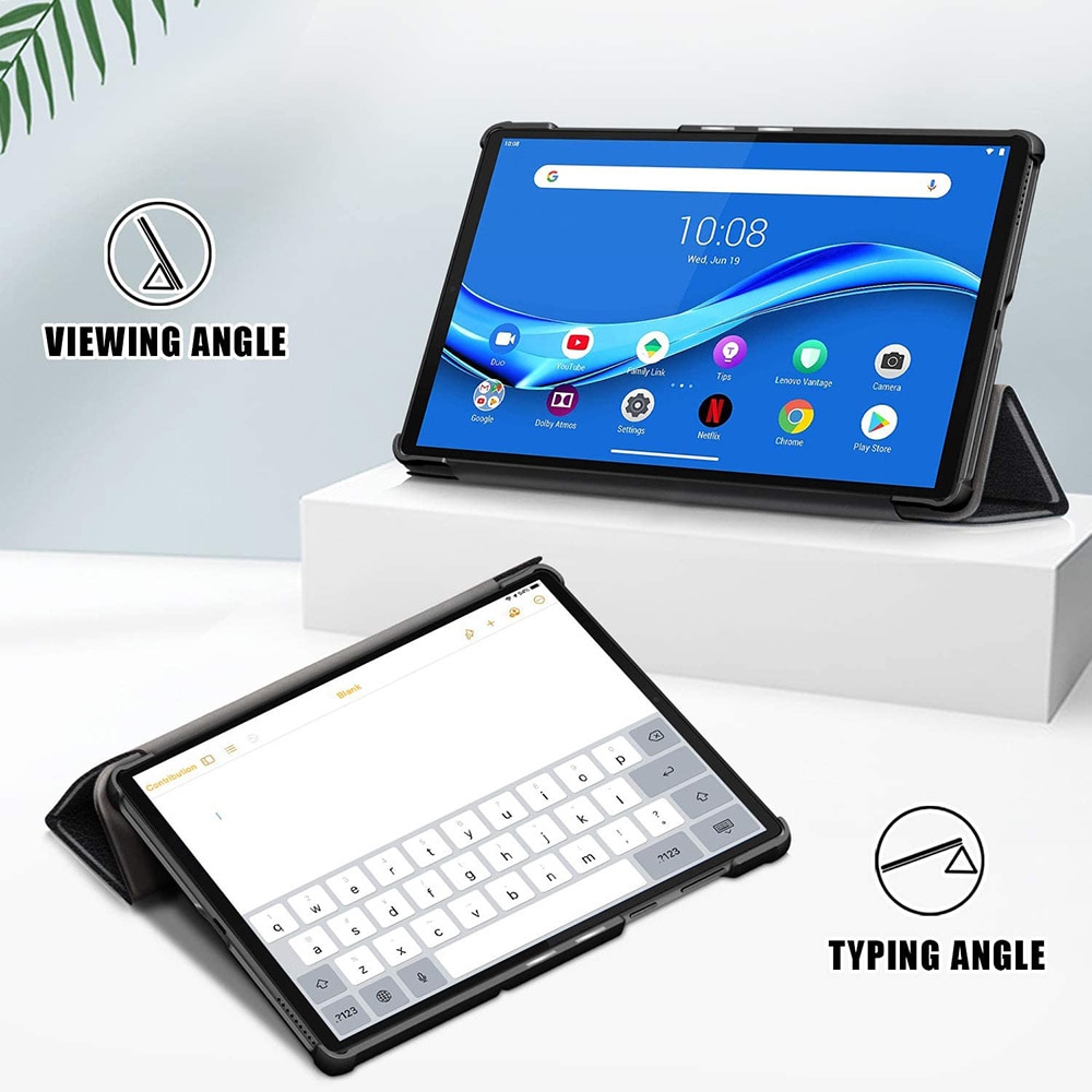 Husa Lenovo Tab M10 Plus TB-X606F Techsuit FoldPro, negru