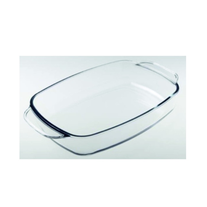 Caserola Termisil, Sticla, 1.4 l, Transparent