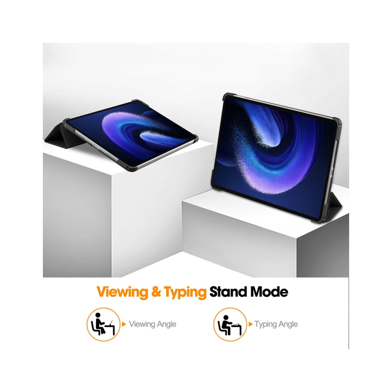 Husa pentru Xiaomi Pad 6 / Pad 6 Pro - Techsuit FoldPro - Black