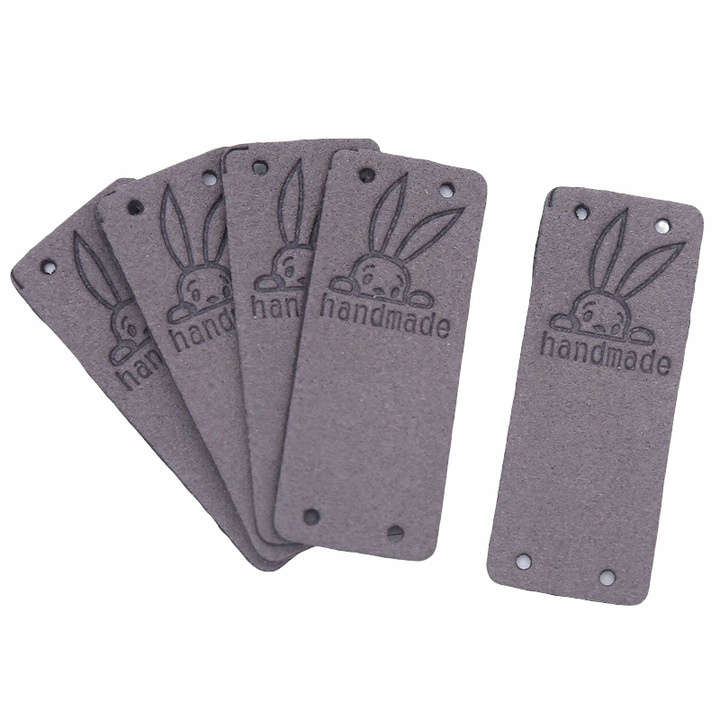 Set de petic pentru haine, 2x5cm, 5 buc, Gri