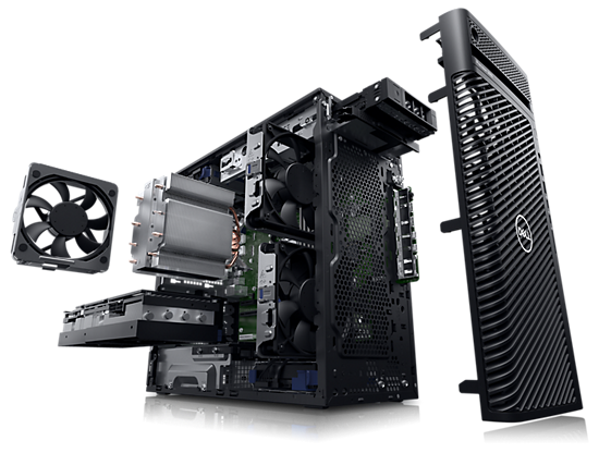 Sistem Desktop PC Dell Precision 3660 Tower, cu procesor Intel