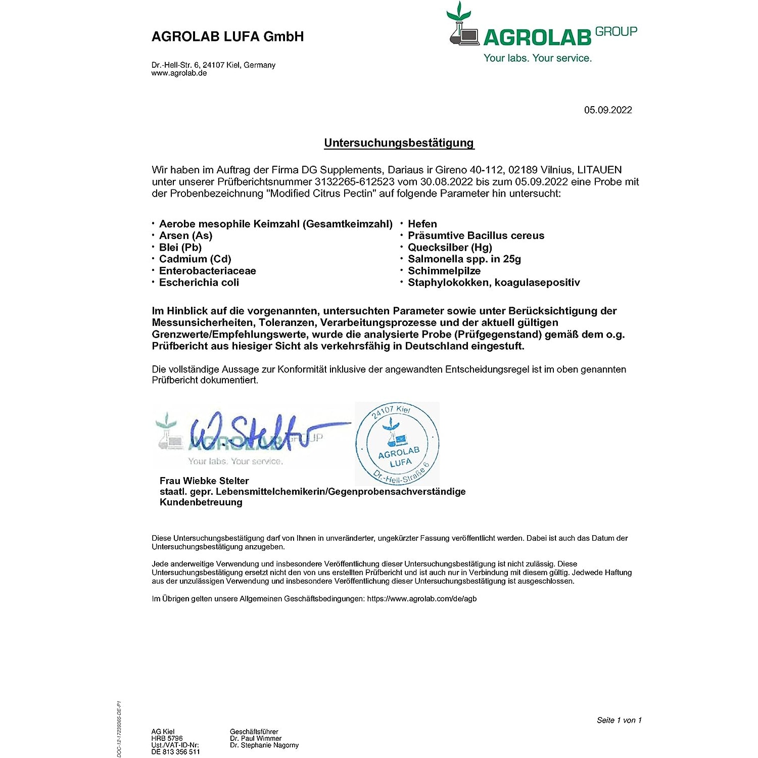 Modified Citrus Pectin 500mg 120 Vegan Capsule eMAG.ro