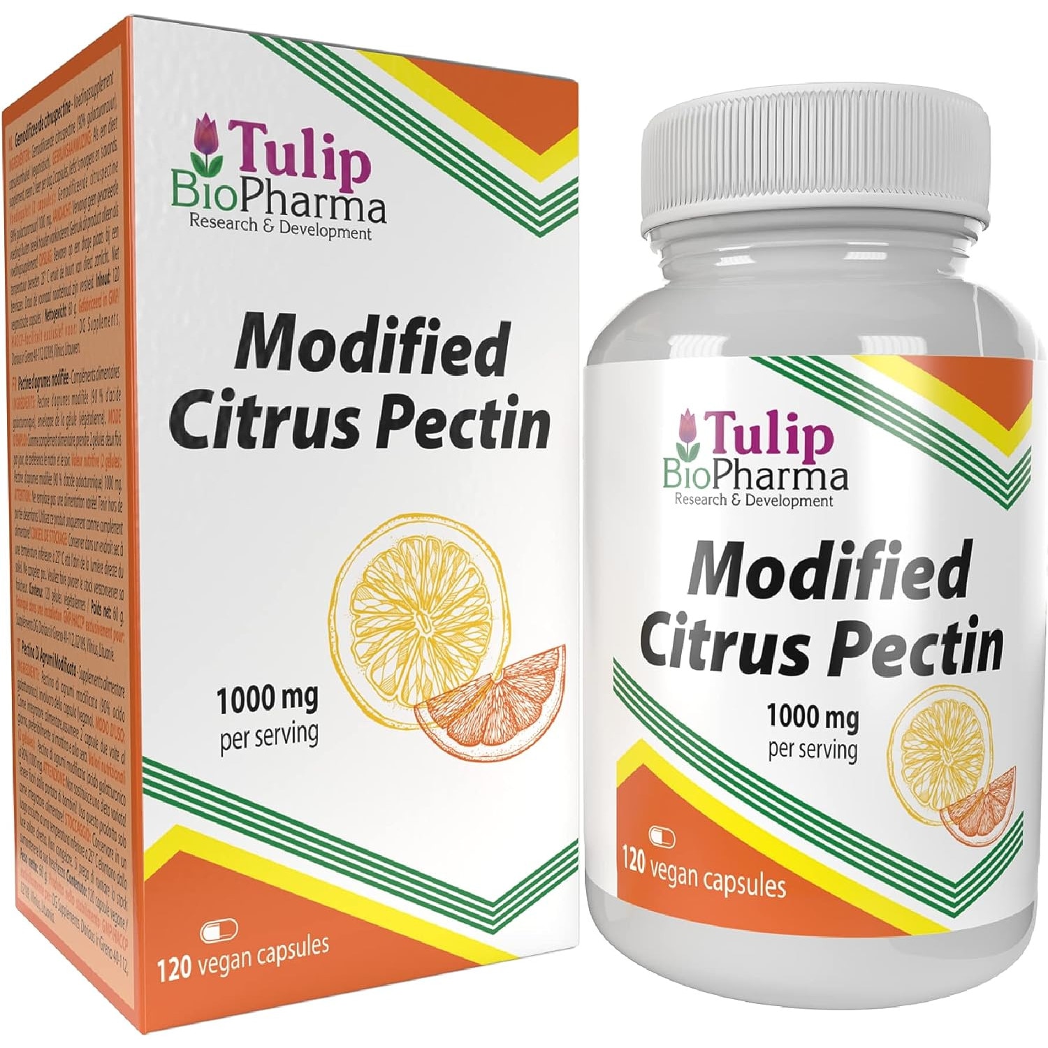 Modified Citrus Pectin 500mg 120 Vegan Capsule eMAG.ro