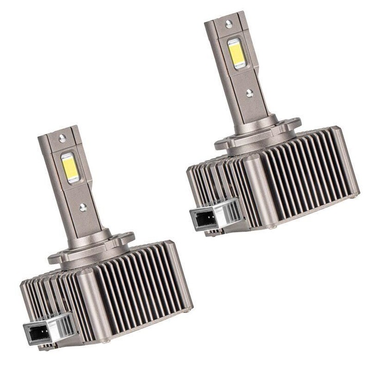 Set 2 becuri LED, D8S, 6500k, 9-16V, 70W, 8600lm, 360 grade, Canbus, XD Series Amio 03315