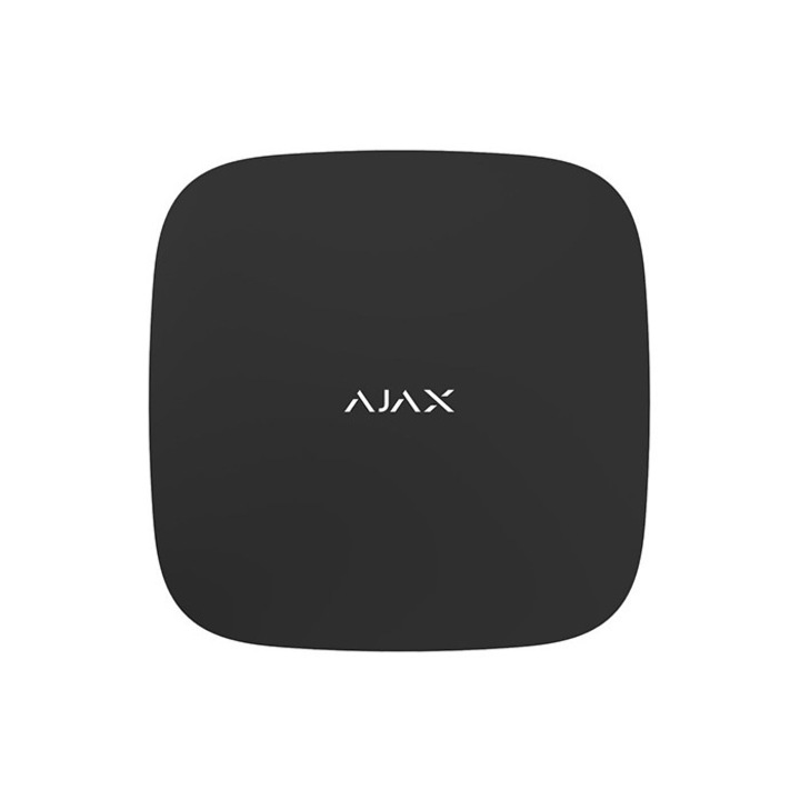 Централна безжична аларма AJAX Hub, черен, SIM 2G, Ethernet