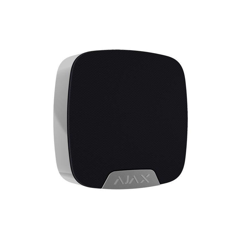 Sirena Ajax HomeSiren – Senza Fili, Nera, Fino A 105 DB, Portata 2000 M