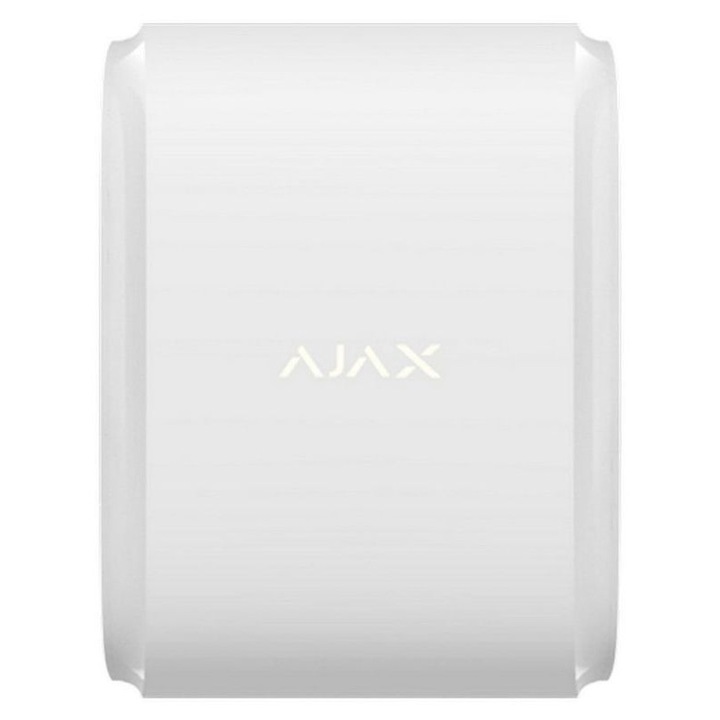 Detector miscare tip cortina DualCurtain Outdoor, wireless, alb, Ajax