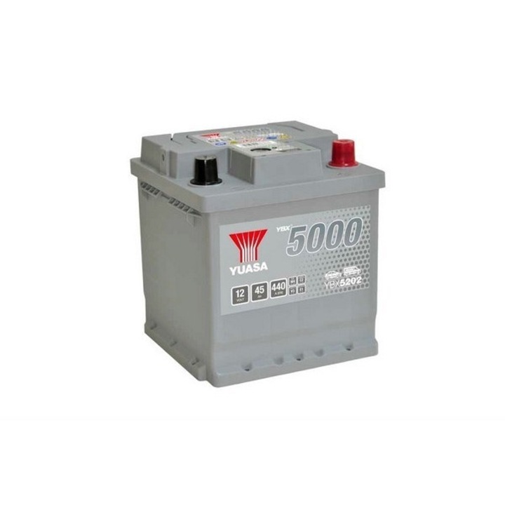 Акумулатор Yuasa, YBX5000,45Ah, 440A, R+