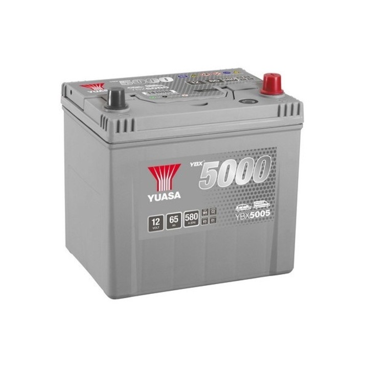 Акумулатор Yuasa, YBX5000, ASIA, 65Ah, 580A, R+